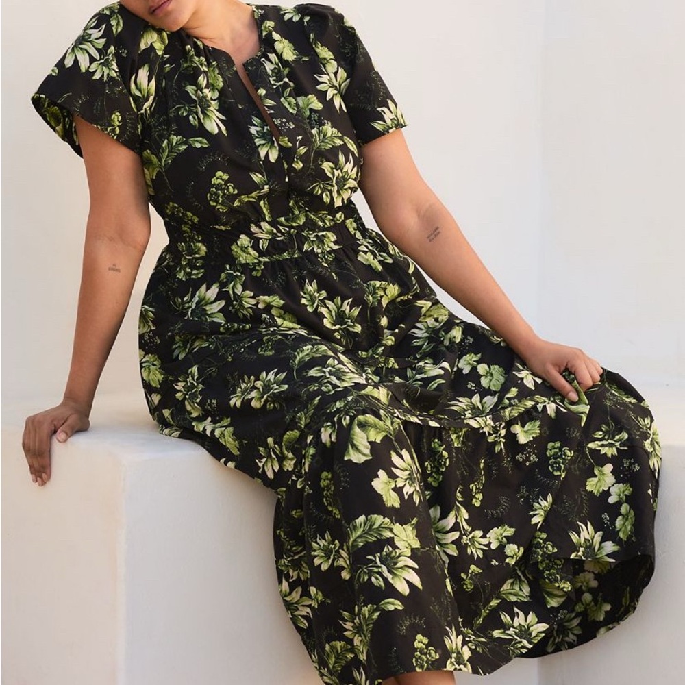 ANTHROPOLOGIE SOMERSET MAXI DRESS! NWT - Picture 3 of 11